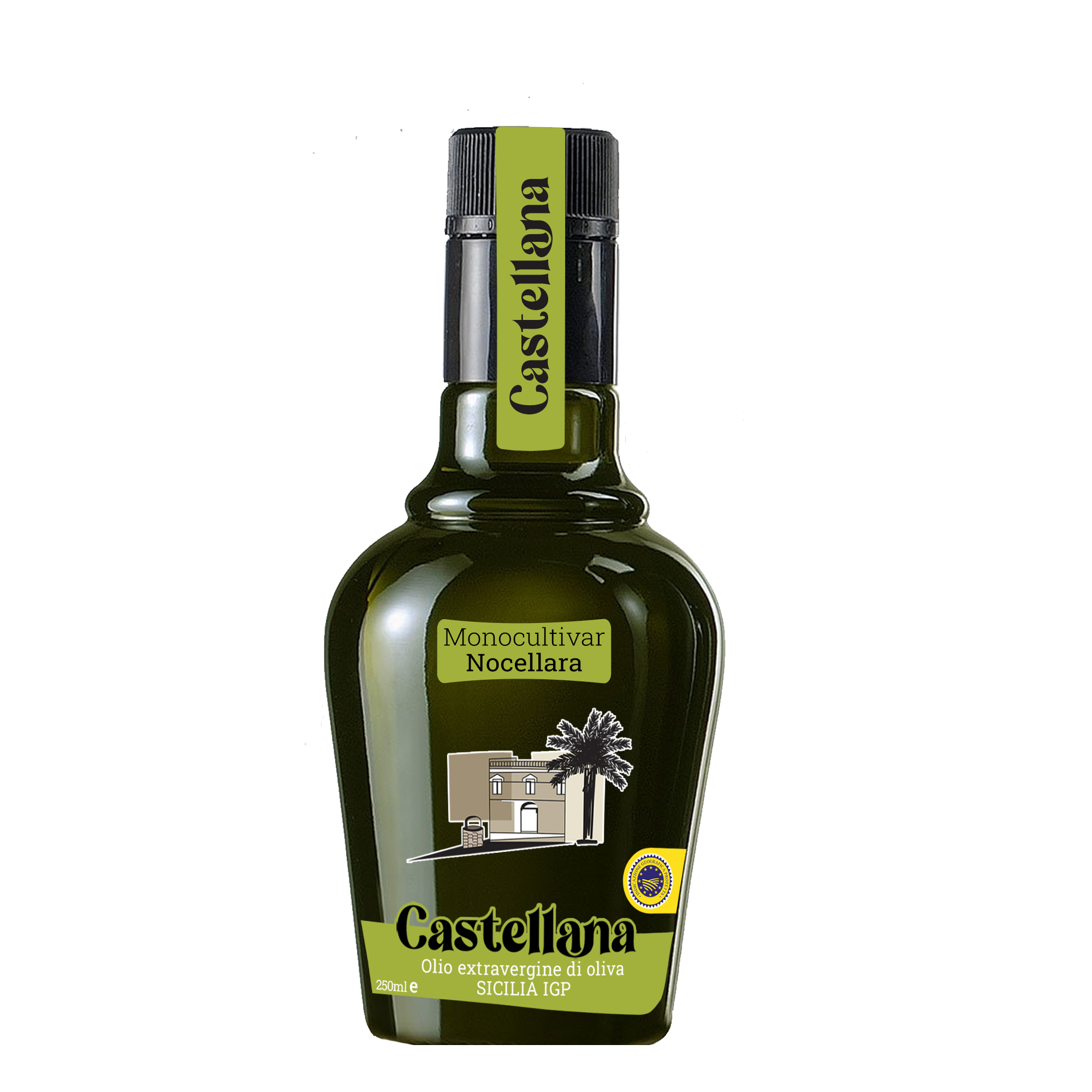 Olio Extravergine di oliva - Castellana - Azienda Agricola Rizzuto bottiglia 250ml  Nocellara